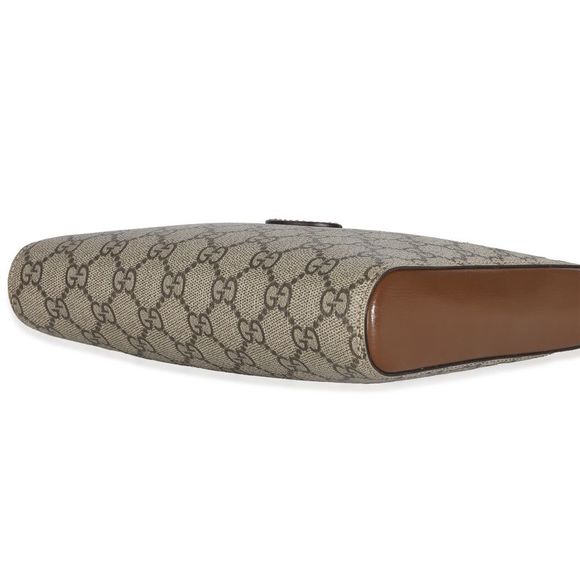 Gucci Beige GG Supreme Small Messenger Bag - Picture 5 of 6